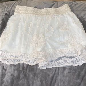 Lace shorts